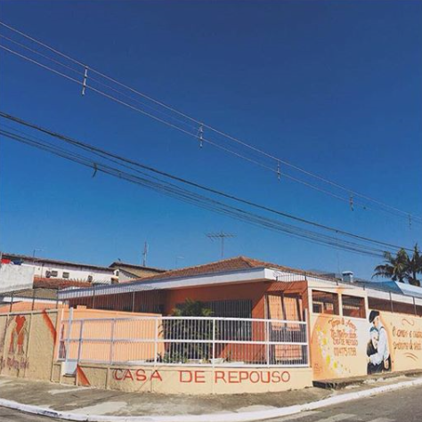 Fachada da Casa de Repouso Tempo de Amar na Melhor Idade